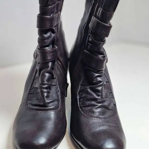 Dark Brown Infinity Boots - Picture 1 of 5